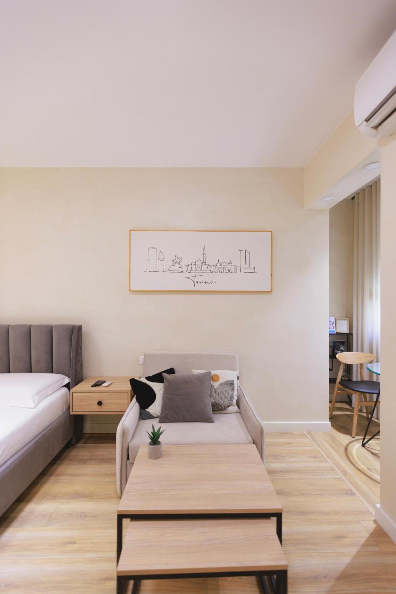 Syncron Apartments In The Center Of Tirana Exterior photo