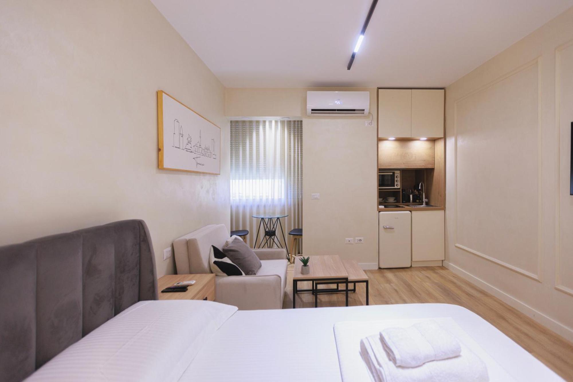 Syncron Apartments In The Center Of Tirana Exterior photo